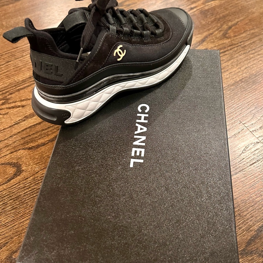 Chanel Quilted Sneakers, Rare Discontinued